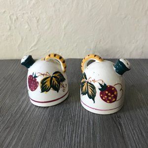 Vintage Watering Can Salt and Pepper Shakers